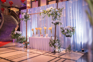 浪漫婚礼布置场景