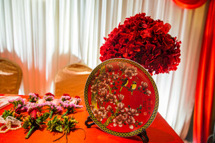 中式婚礼喜庆装饰摆件