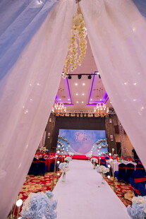 梦幻婚礼现场布置全景