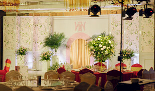 华丽中式婚礼现场布置