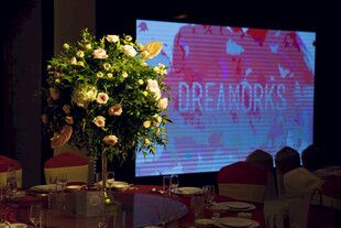 浪漫婚礼现场布置