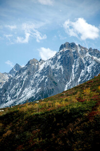 雪山美景