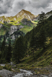 山间美景