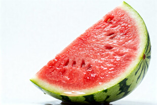 新鲜西瓜切片