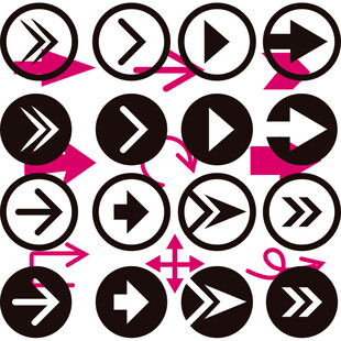 多样箭头图标集合
