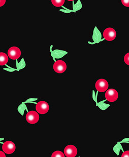 樱桃图案背景设计