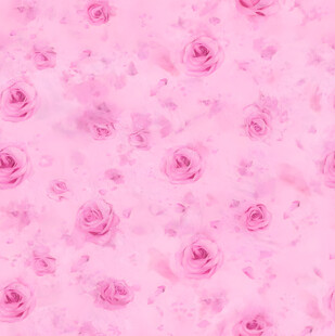 粉色玫瑰浪漫花卉图案