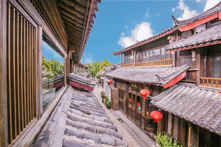 古巷风光 中式建筑韵味浓