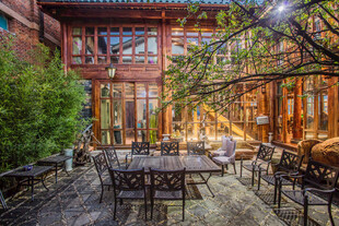 中式庭院户外休闲空间