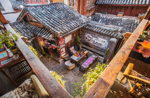古色古香的中式传统庭院