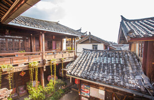 古色古香的中式传统庭院