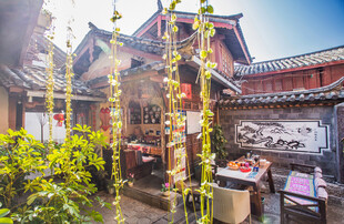 古雅庭院景致