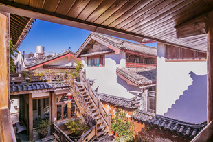 中式传统庭院建筑景观