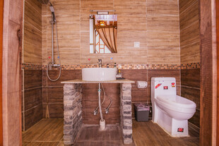 木质风格温馨浴室空间