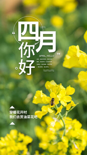 四月你好