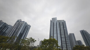 都市高楼林立景观