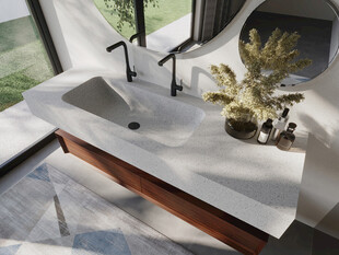 现代简约风洗手台设计