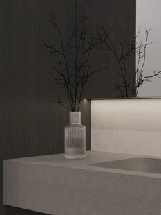 简约现代风洗手台场景