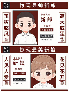 订婚宴婚庆迎宾牌