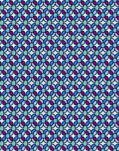 蓝白几何图案无缝背景