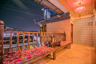 温馨雅致的室内景观一角