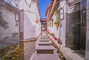 古巷石板路 清新文艺小巷