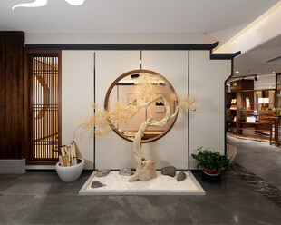 中式庭院景观 雅致韵味浓