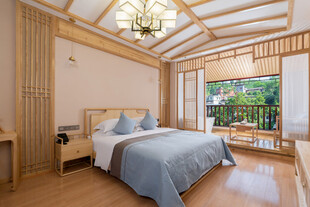 日式风格温馨卧室空间