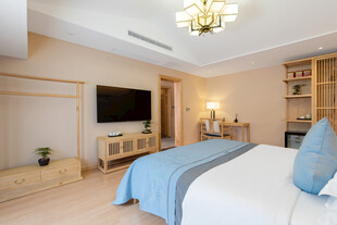 简约温馨卧室室内场景