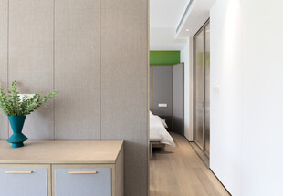 简约卧室过道室内设计图