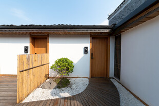 日式庭院入户景观设计