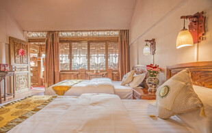 温馨舒适的卧室室内场景