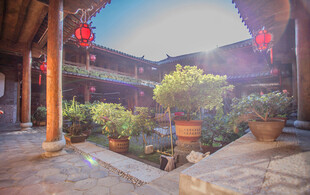 古雅庭院中式景致