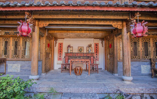 中式古建厅堂 古朴雅致