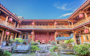 中式庭院古建筑景观