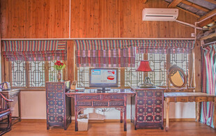 中式复古风的雅致室内空间