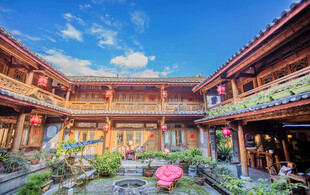 中式古庭院美景