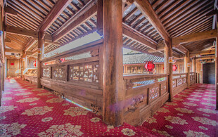 中式古建筑内景展示