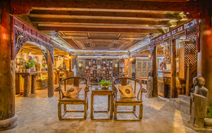 复古风室内装饰展示空间