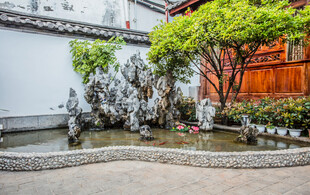 中式庭院景观 雅致清幽