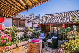 中式庭院美景 闲适生活