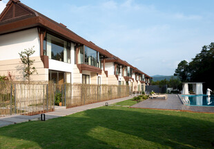 东南亚风格庭院建筑景观