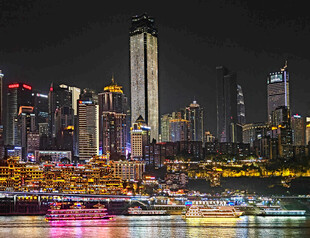 重庆洪崖洞夜景