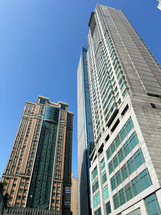 现代都市摩天大楼景观