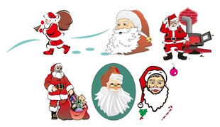 圣诞老人素材集合