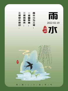 雨水海报 