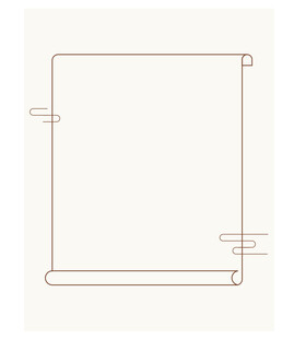 简约线条方形边框设计元素