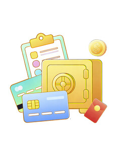 金融安全与资产保护元素