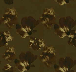 复古花卉图案布料纹理