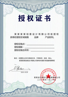 证书模板